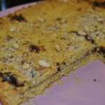 Torta rustica di mais e susine