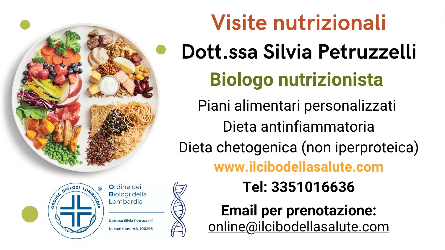 consulenza nutrizionale